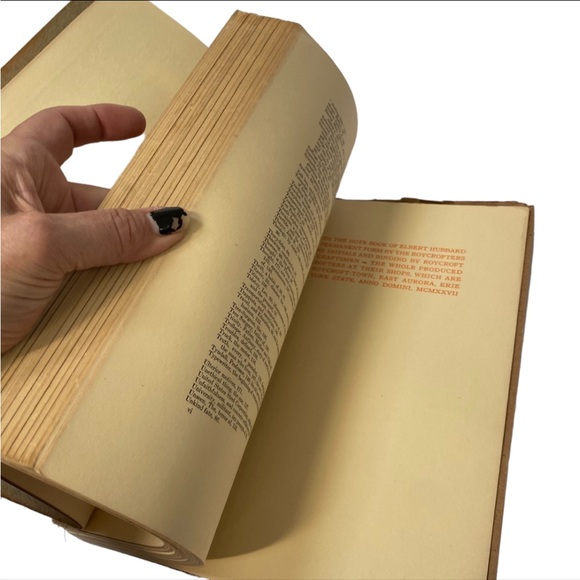 Lot of 2 Antique Elbert Hubbard Notebooks Scrabook and Notebook - Picture 11 of 12